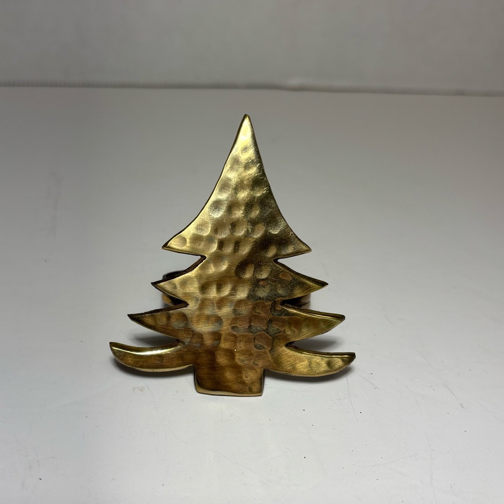 Napkin Rings Variety Set Of 6 Christmas Tree Sea Shell Flower Leaf Reindeer Star - Picture 2 of 13